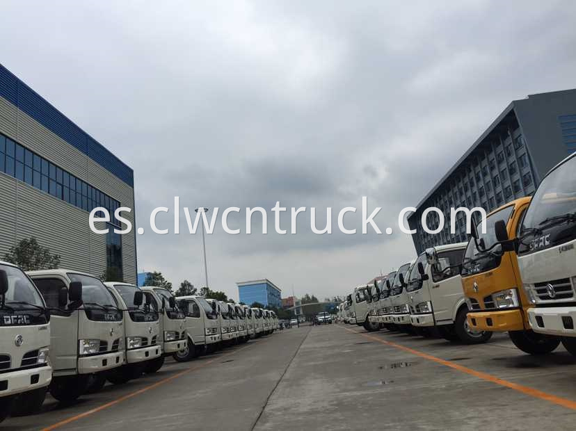 waste transport truck factory show